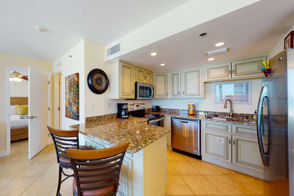 Beautiful beachfront getaway with balcony, pools, tennis, and WiFi