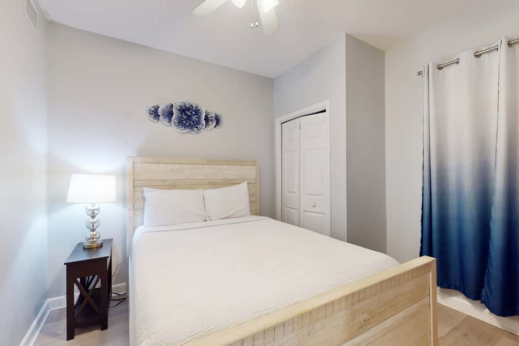 Tropical-themed condo with bi-level pool, fitness center & beach access