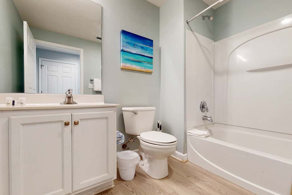 Tropical-themed condo with bi-level pool, fitness center & beach access