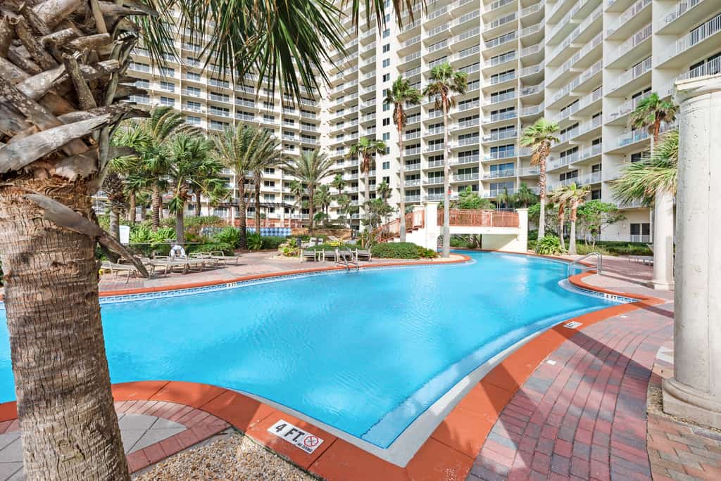 Shores of Panama 2306 

The unit is on the 23rd floor.

Shores is located in a prime area. You can walk many places: for shopping, Walmart is located across the street; Pineapple Willy's is next door; Coyote Ugly is around the corner, along with Waffle House, and we have a trolley that can be utilized as well. 

The parking garage is not meant for large vehicles. Big SUVs or lifted trucks will not fit or will be a tight squeeze.

During peak season, please remember the elevators will be full, and you will have wait times. Just remember to leave 15 or 20 minutes early to give yourself the time to wait for an open elevator. Another thing is to utilize the stairs and park as close to your floor as possible. 

Pool chairs and the beach are first-come, first-served & towels do not save you a chair. 

Save the turtles! Leave nothing but footprints. Please don't leave toys, chairs, or tents on the beach.

Snowbirds are welcome.