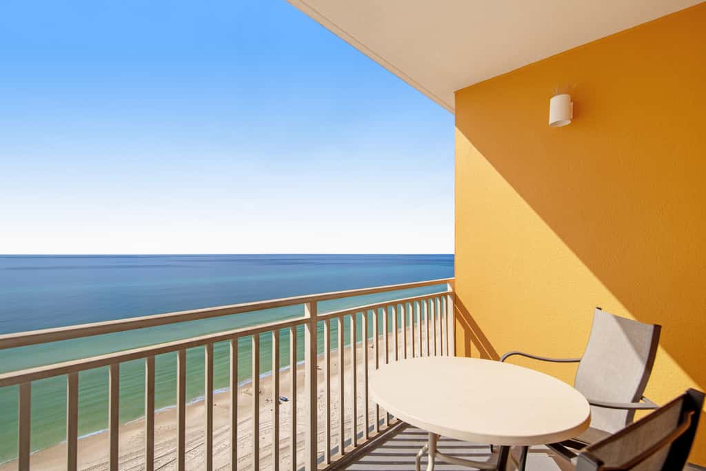 Stylish Gulf-front condo steps from the beach with resort pool, hot tub & gym