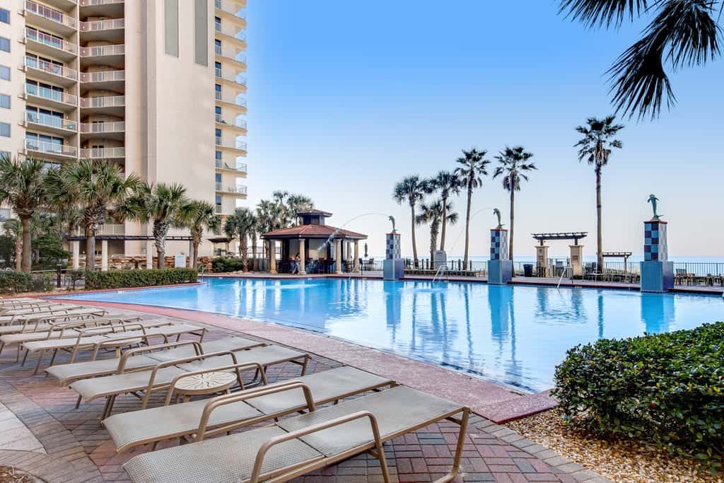 Gulf-front getaway with pools, hot tub & central AC