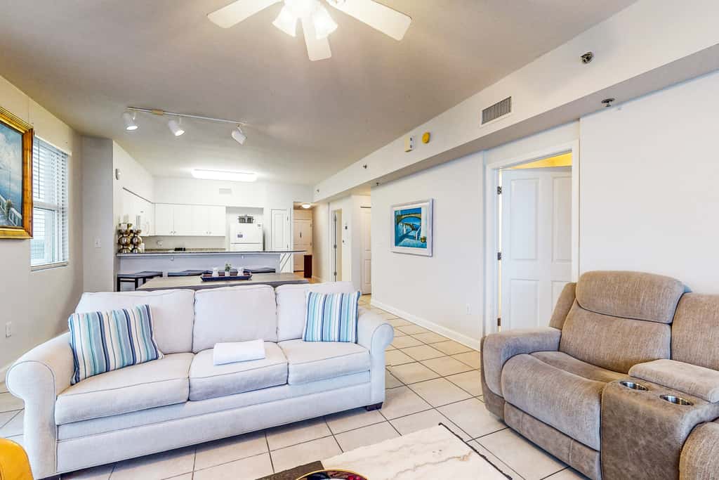 Gulf-front getaway with pools, hot tub & central AC