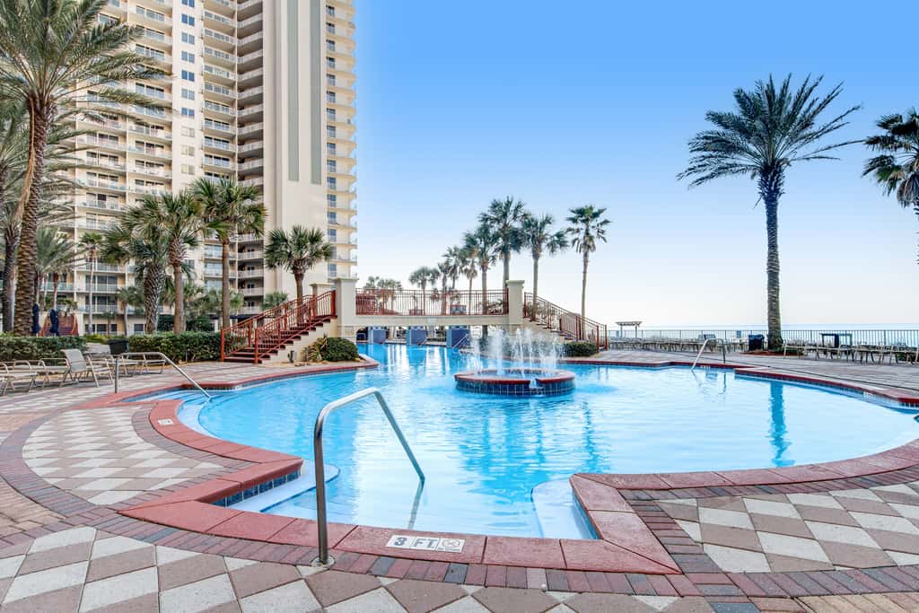 Gulf-front getaway with pools, hot tub & central AC