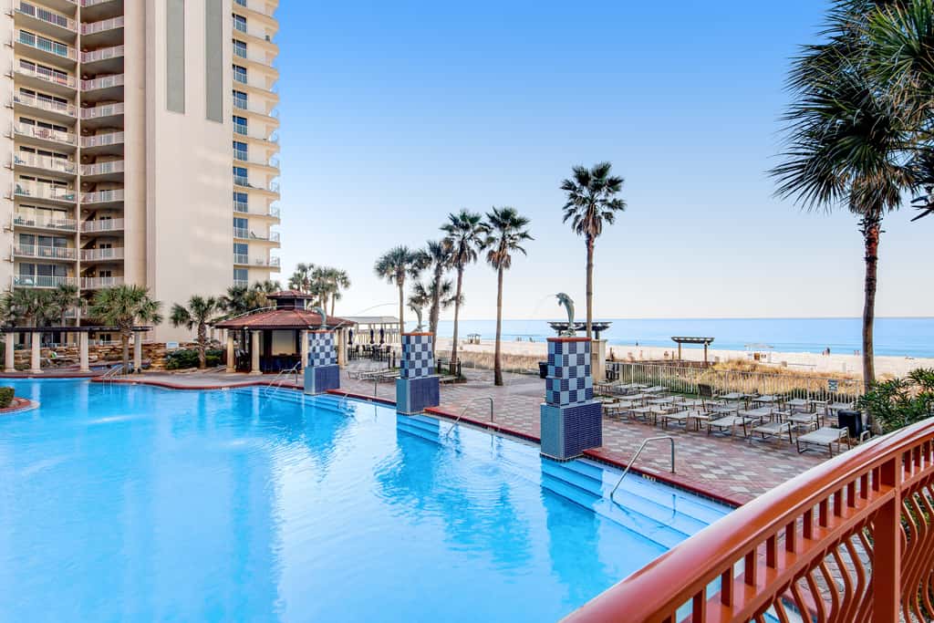 Gulf-front getaway with pools, hot tub & central AC