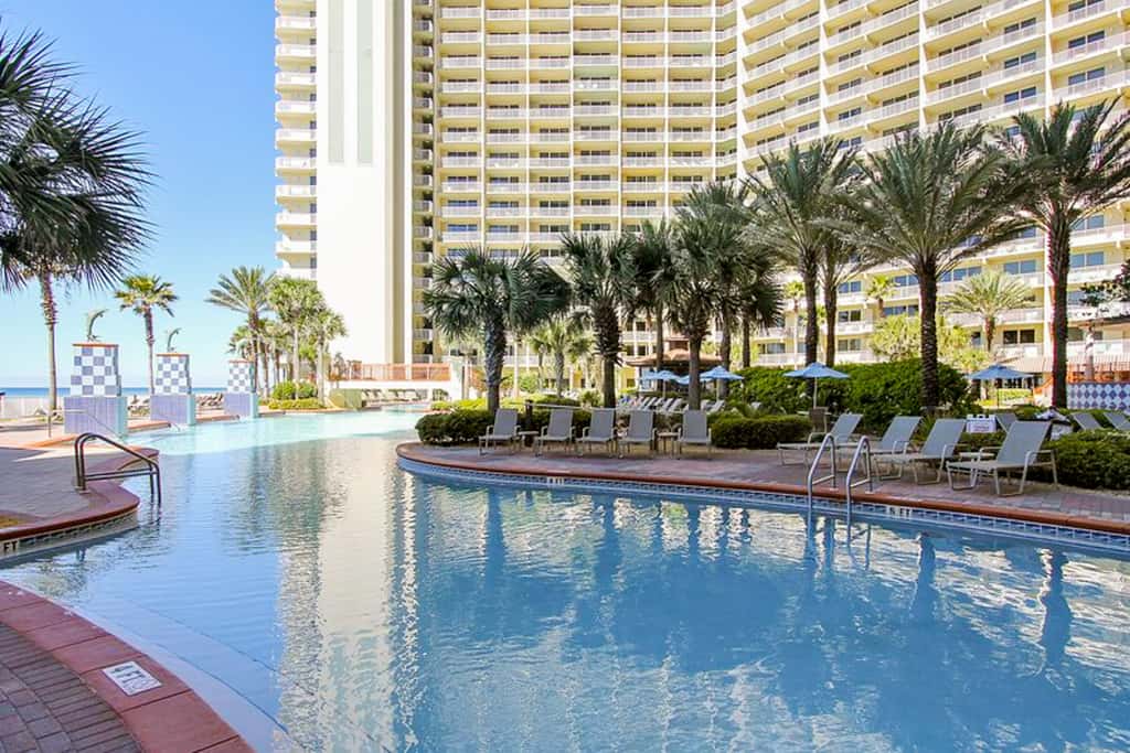 Gulf-front getaway with pools, hot tub & central AC