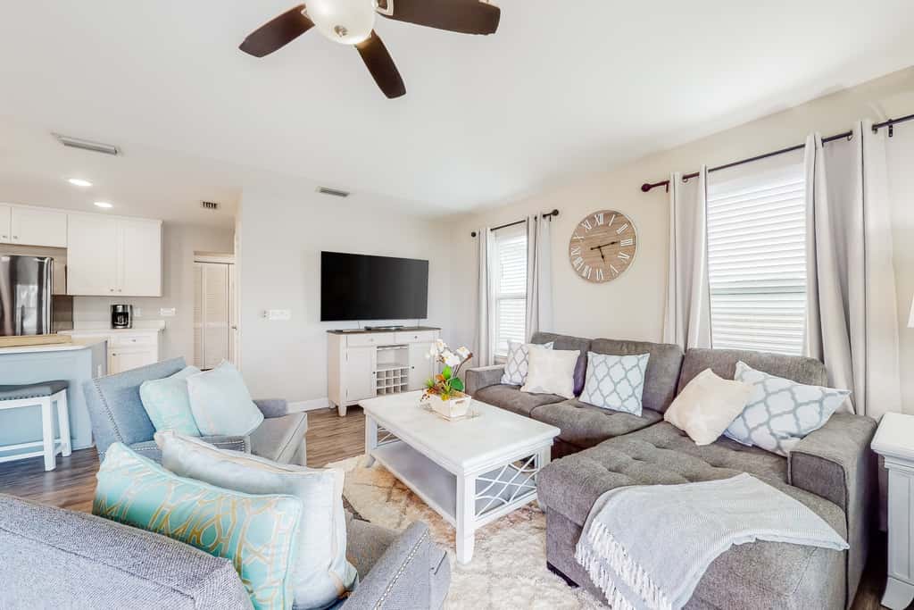 Premier Dog-Friendly Beach Home with Free WiFi, Youtube TV, & Fenced-In Backyard