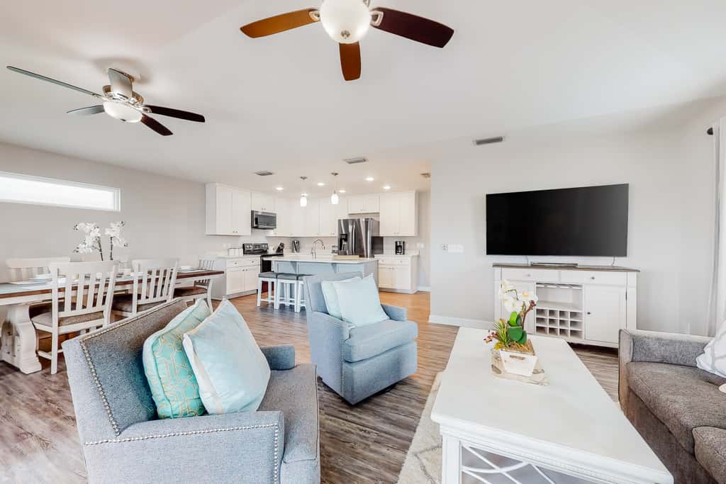 Premier Dog-Friendly Beach Home with Free WiFi, Youtube TV, & Fenced-In Backyard