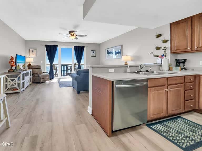 Beautiful beachfront condo with shared pool and beach access