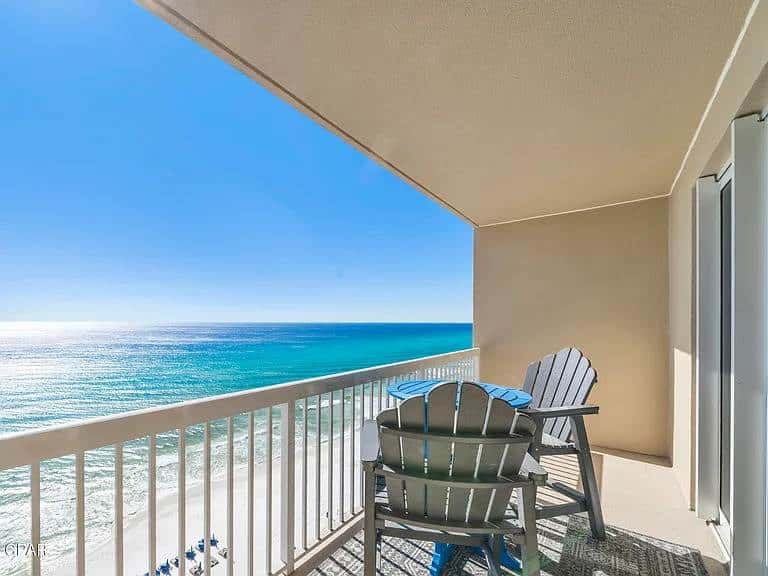 Beautiful beachfront condo with shared pool and beach access