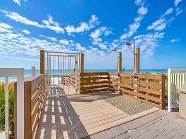 Beautiful beachfront condo with shared pool and beach access