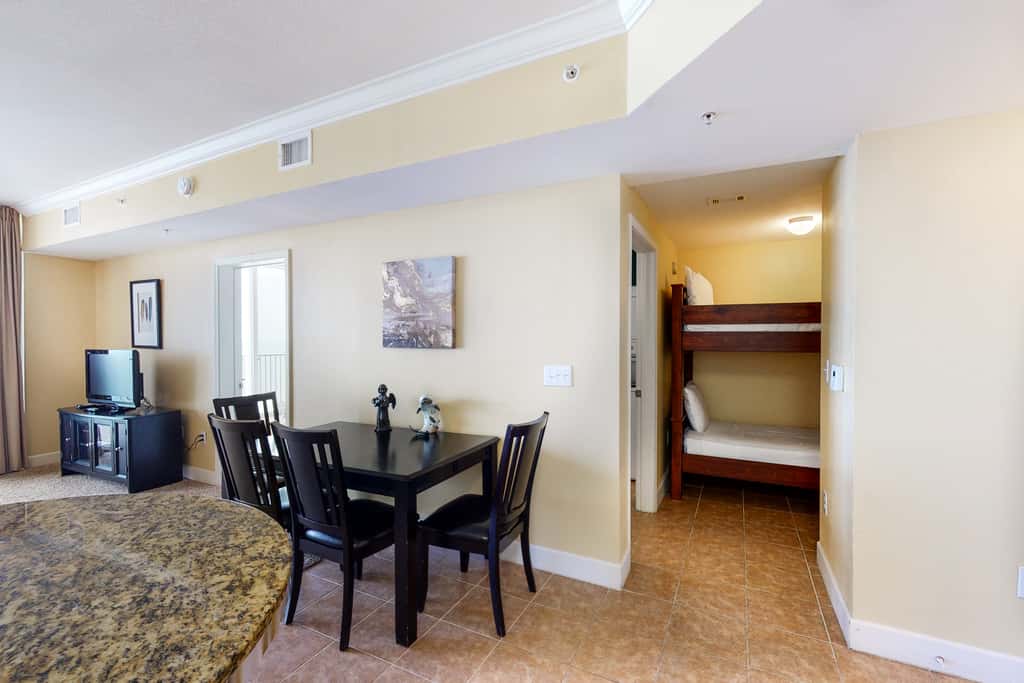Gulf-front condo with 2 lagoon pools, hot tubs & beach service - near Pier Park