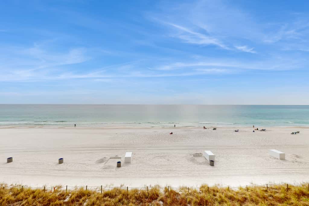 Snowbird Friendly Condo with Gorgeous Gulf Views, Pools, Hot Tub & Sauna