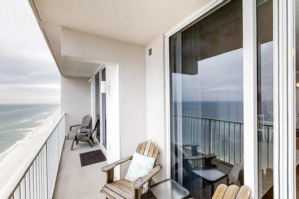 Serene beachfront condo with gulf views & resort pools, hot tubs, beach service