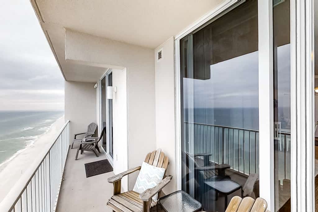 Serene beachfront condo with gulf views & resort pools, hot tubs, beach service