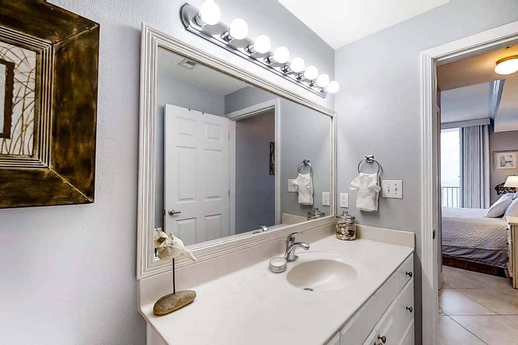 Serene beachfront condo with gulf views & resort pools, hot tubs, beach service