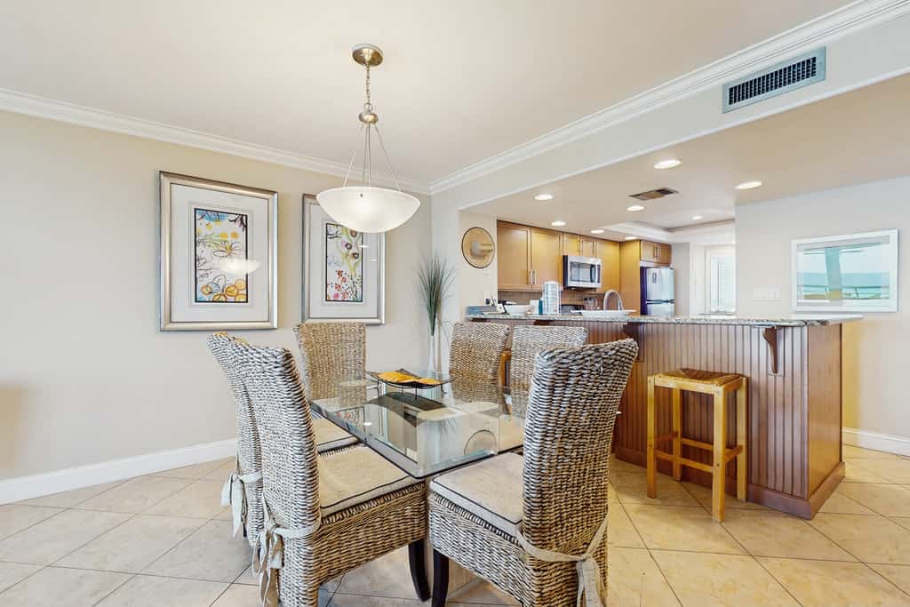 Beautiful beachfront condo with shared pool and playground