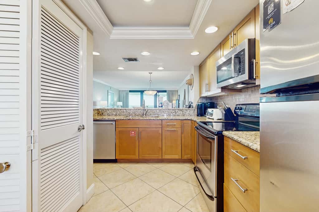 Beautiful beachfront condo with shared pool and playground