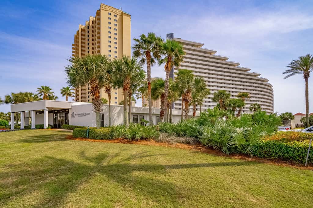Beautiful beachfront condo with shared pool and playground