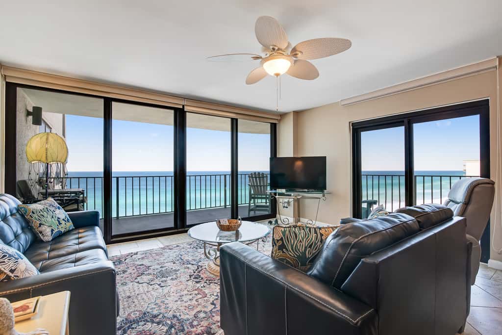 Gulf views from your private balcony - condo with pool , hot tub & beach access