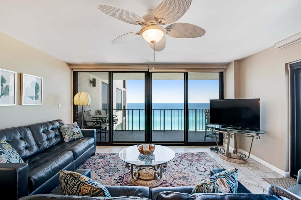 Gulf views from your private balcony - condo with pool , hot tub & beach access