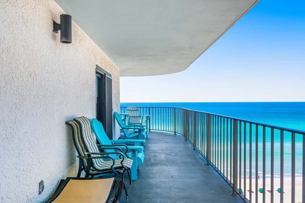 Gulf views from your private balcony - condo with pool , hot tub & beach access
