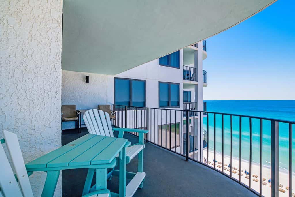 Gulf views from your private balcony - condo with pool , hot tub & beach access