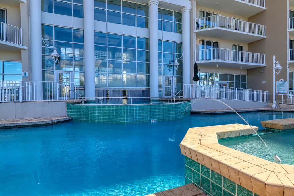 Majestic Sun B513 Beachfront Condo with Pool!