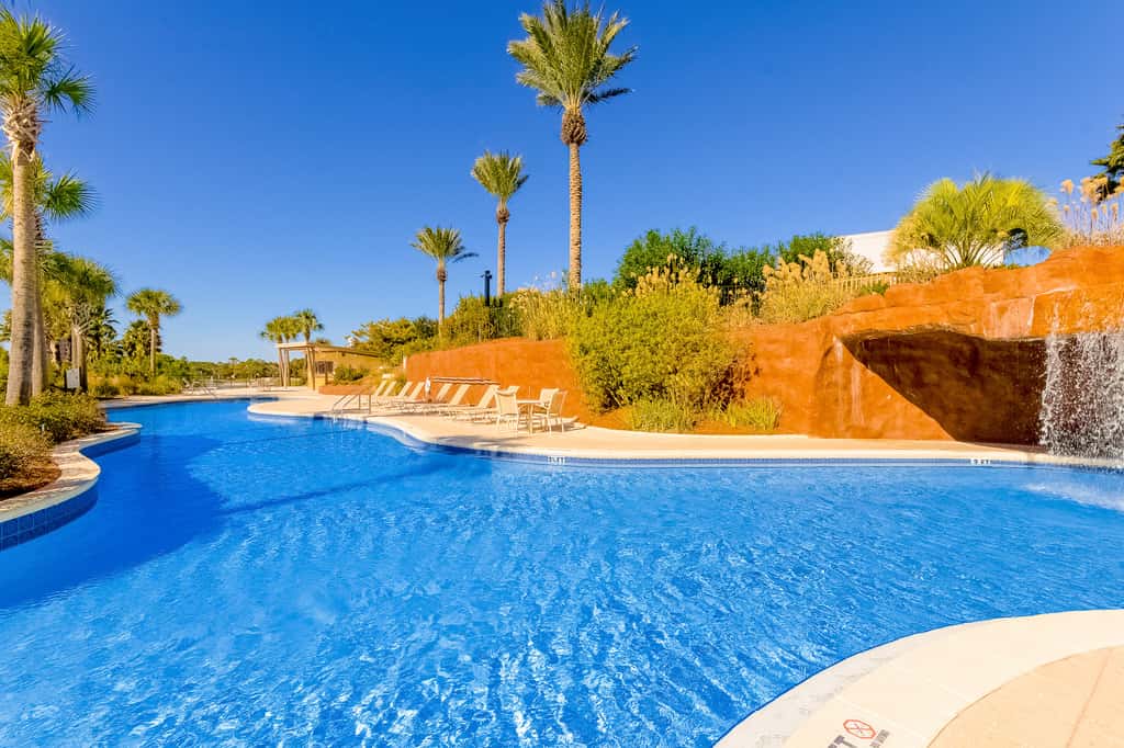 Luau getaway with pools, hot tub, beach access, & private balcony