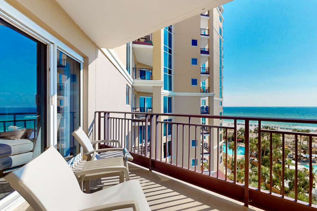 Gulf front home in Miramar Beach with gorgeous decor, shared pool