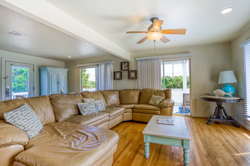 Dog-friendly, Gulf-view home with pool, decks, WiFi, & WD - walk to beach