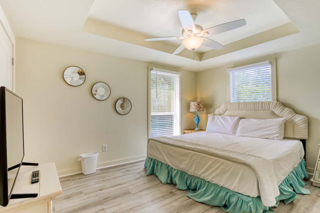 Dog-friendly, Gulf-view home with pool, decks, WiFi, & WD - walk to beach