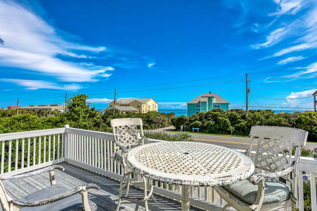 Dog-friendly, Gulf-view home with pool, decks, WiFi, & WD - walk to beach