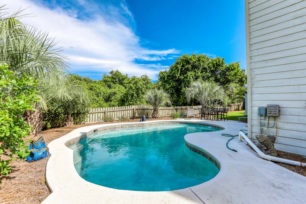 Dog-friendly, Gulf-view home with pool, decks, WiFi, & WD - walk to beach