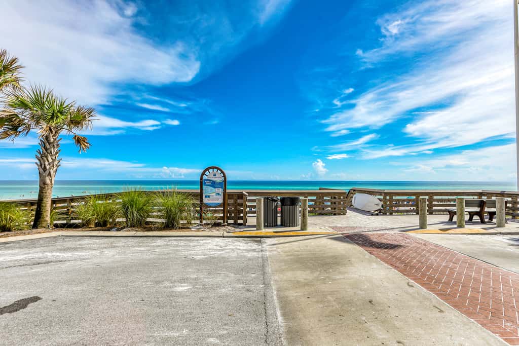 Dog-friendly, Gulf-view home with pool, decks, WiFi, & WD - walk to beach