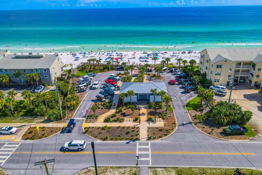 Dog-friendly, Gulf-view home with pool, decks, WiFi, & WD - walk to beach