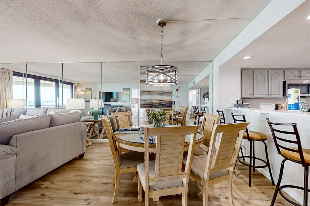 Gorgeious beachview condo with large balcony & shared pool
