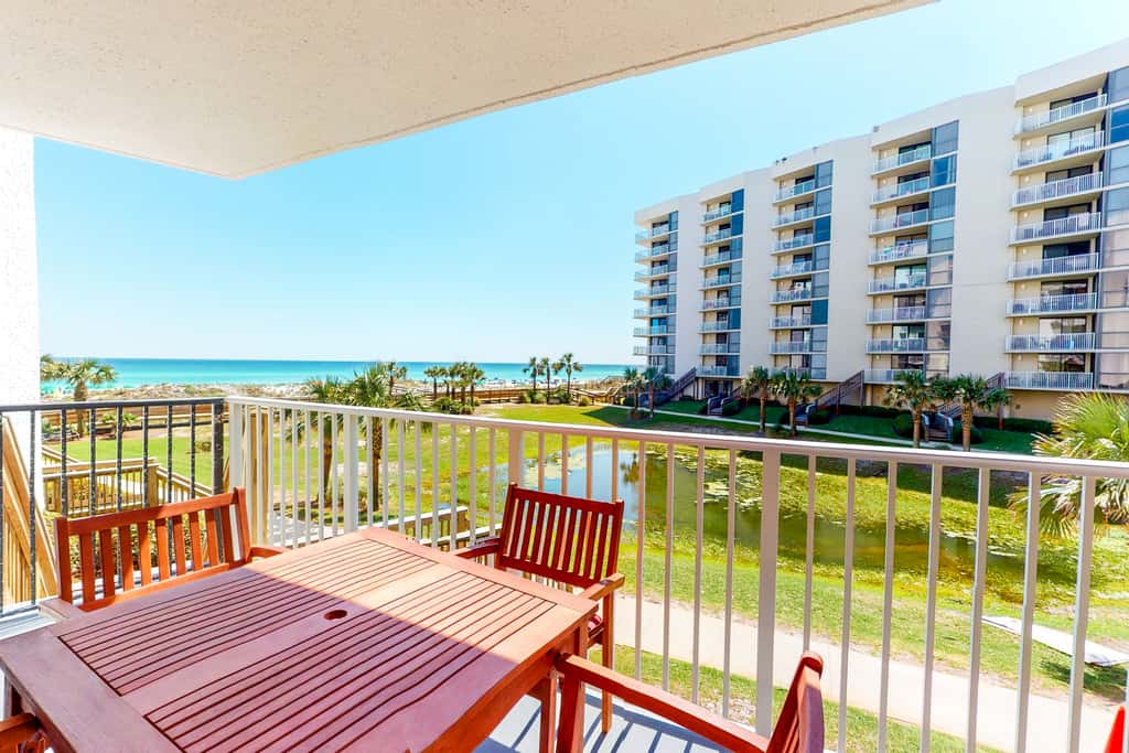 Spacious, beachfront home with shared outdoor pool, hot tub, & beach access