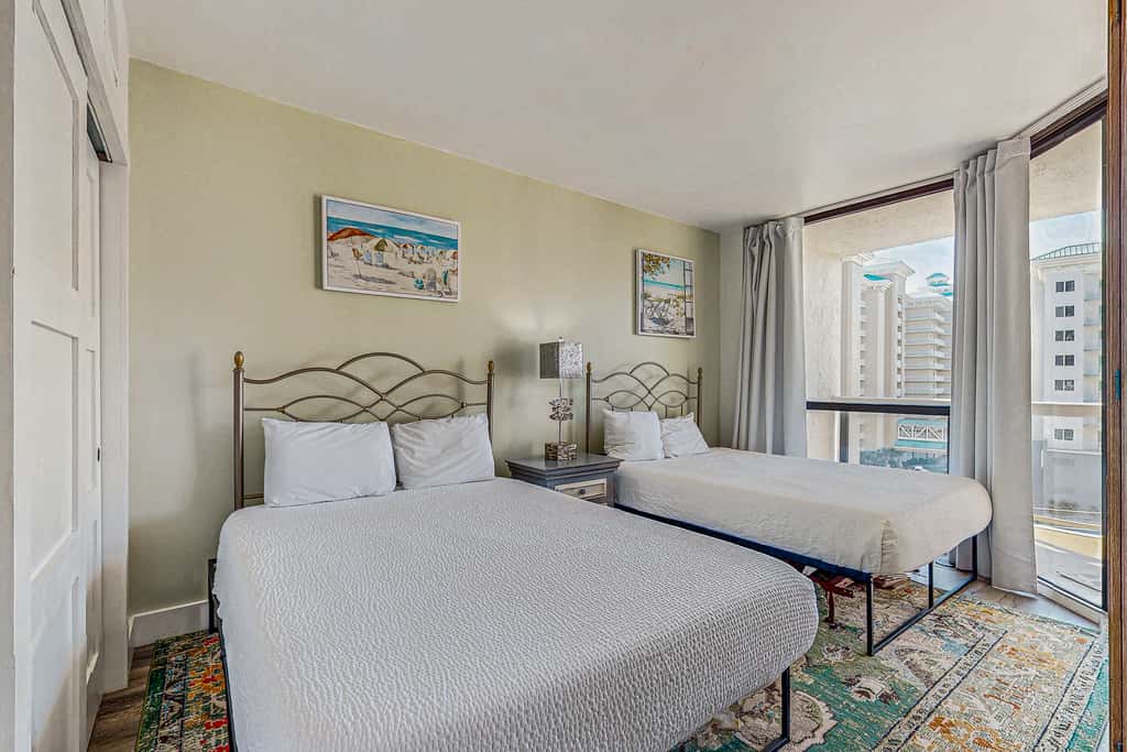 Beach & Ocean View Condo with WiFi, Private Balcony, AC, & Pool, Hot Tub, Tennis
