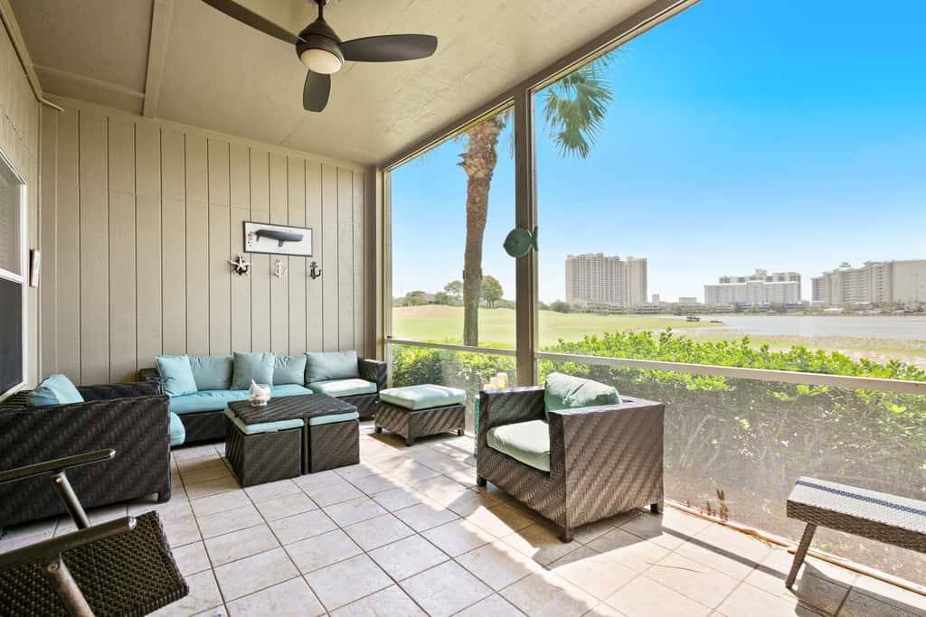 Gorgeous lakefront home with shared pool and beach access