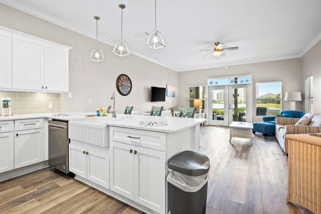 Gorgeous lakefront home with shared pool and beach access