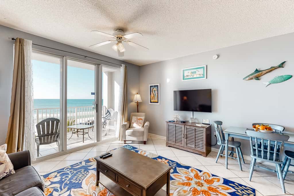 Majestic Sun A308 Beachfront Condo, Gulf Views!
