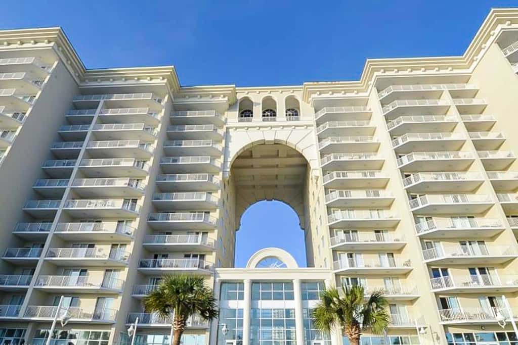 Majestic Sun A308 Beachfront Condo, Gulf Views!