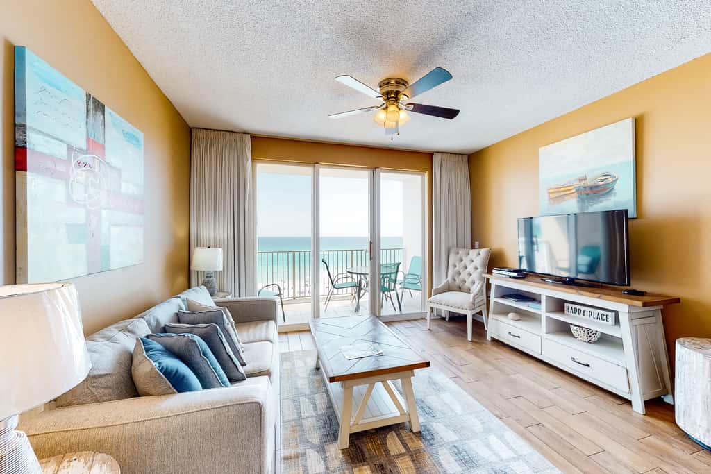 Majestic Sun B410 Beachfront Condo with Pools