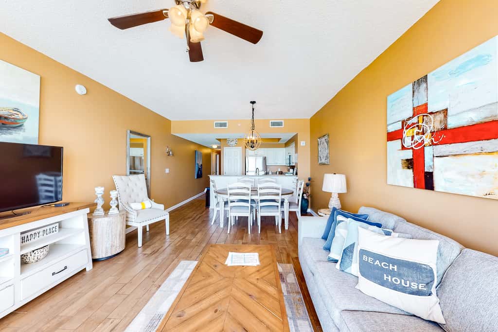 Majestic Sun B410 Beachfront Condo with Pools