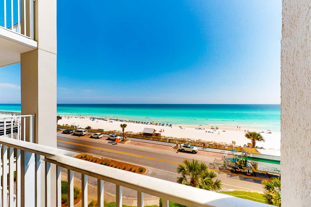 Majestic Sun B410 Beachfront Condo with Pools