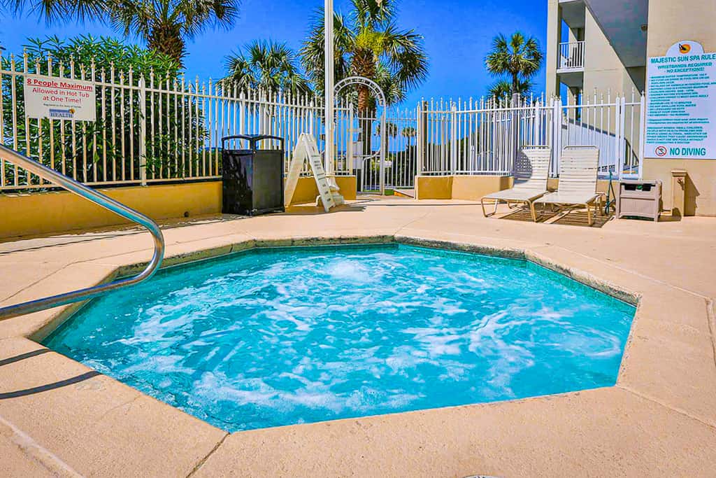 Majestic Sun B410 Beachfront Condo with Pools