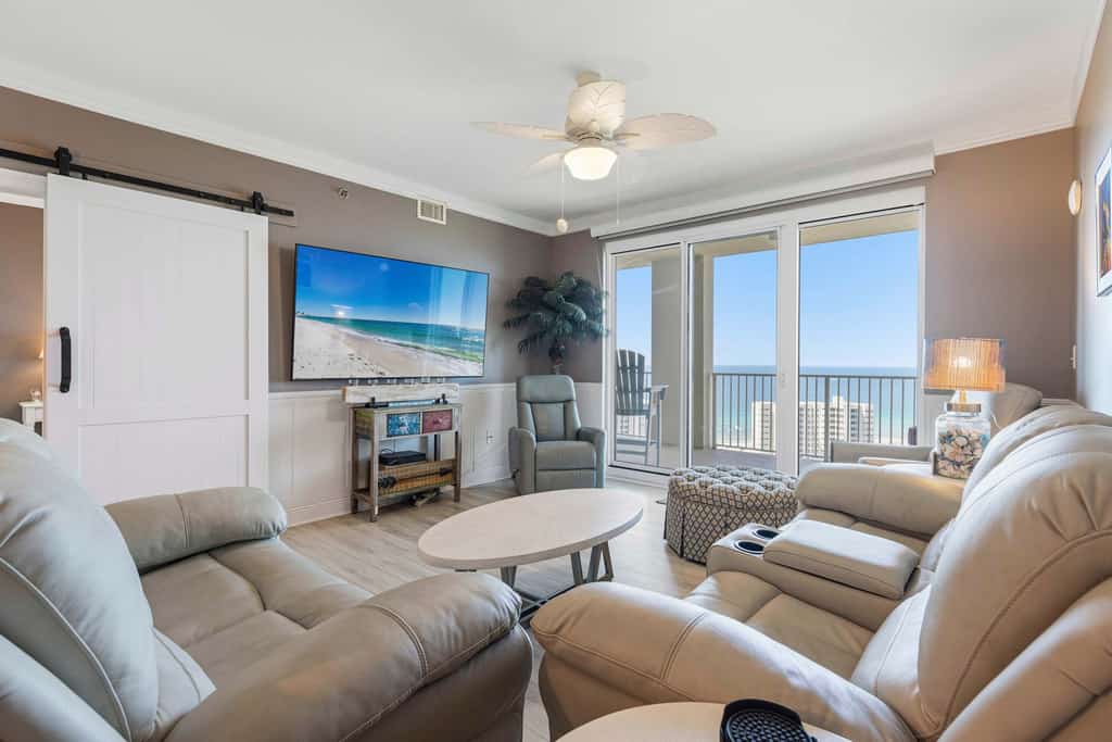 Experience the ultimate beach getaway at Ariel Dunes II 2109 in beautiful Miramar Beach. This spacious two bedroom condominium offers breathtaking sea views and is perfectly situated for sun and sand lovers. Enjoy resort style living with access to sparkling outdoor pool, a fitness center, and beach access just steps away. With a fully equipped kitchen, comfortable sleeping arrangements for the whole family, and proximity to local shopping and dining, this is your ideal home away from home for a relaxing Florida vacation.
