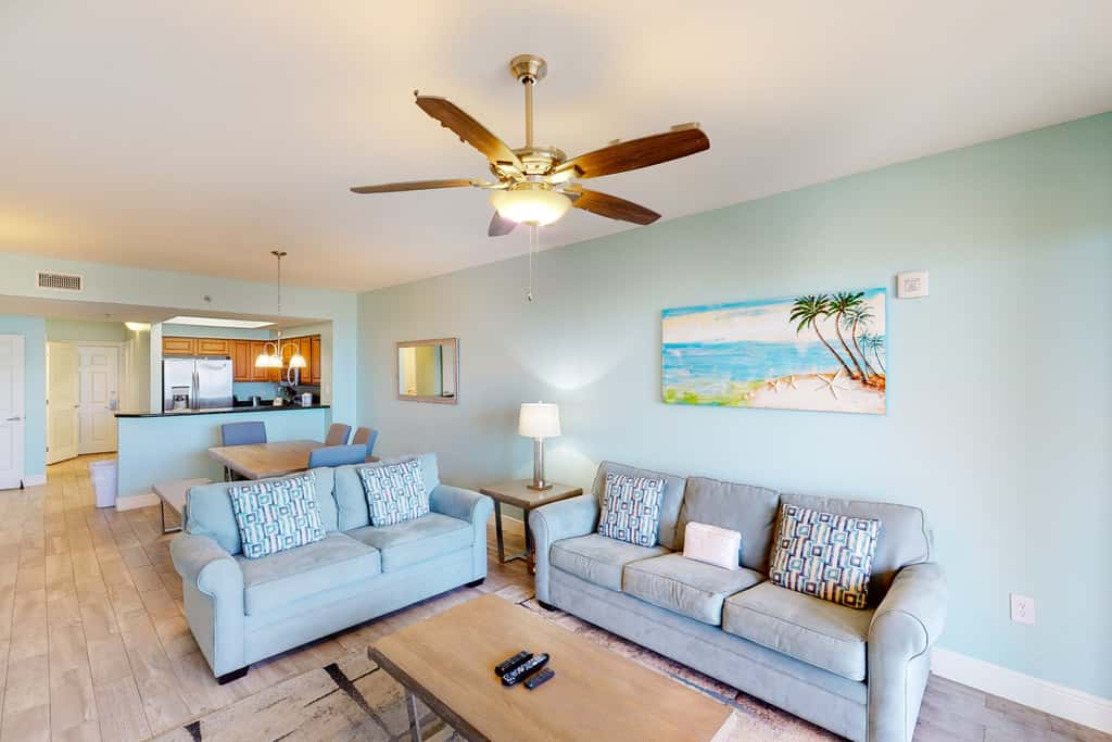 Seventh Floor Condo with Beach View Pool Gym and Private Balcony