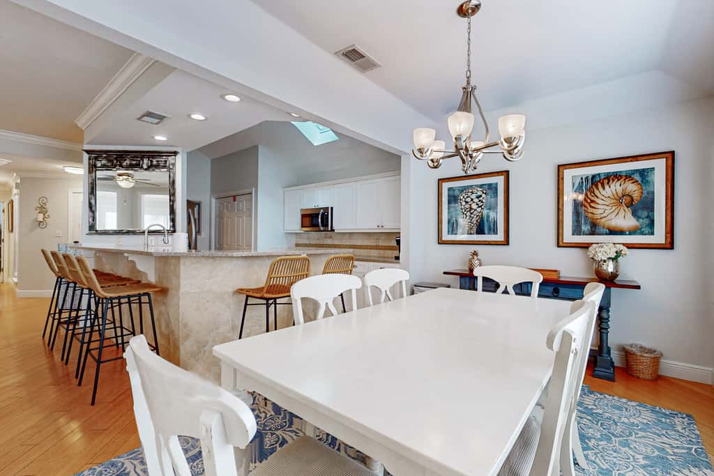 Gorgeous coastal home with shared pool, beach access and golf